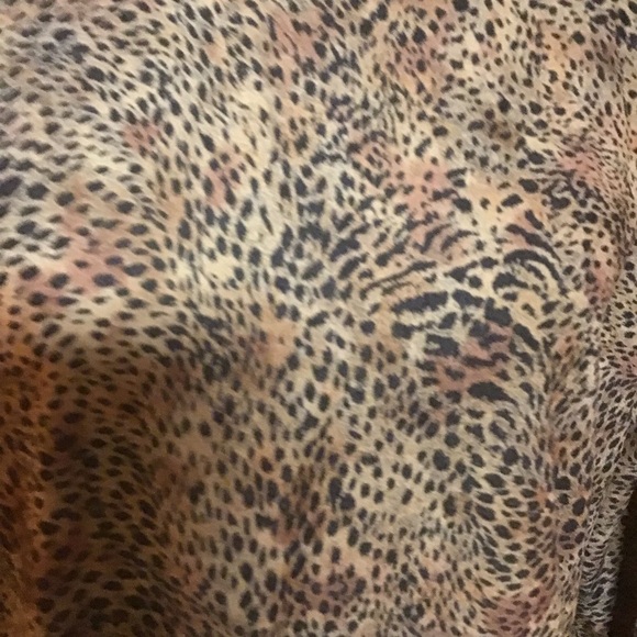 3 for 20 $ bundle Vintage 90s leopard print long sleeve top - Picture 7 of 10